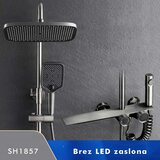 ELITE EDITION Luksuzni gunmetal nadometni tuš sistem | Tuš SH1857 — Ne | Shoptok.si