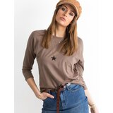 BASIC Feel Good Blouse-RV-BZ-4661.51P-brown | Shoptok.si