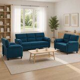  Set sofe 3 pcs Plava Baršun | shoptok.hr