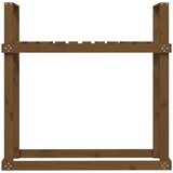  Stalak za drva za ogrjev boja meda 110x35x108,5 cm od borovine | Eponuda.ba