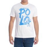La Martina Majice s kratkimi rokavi YMR323-JS206-00001 Bela | Shoptok.si