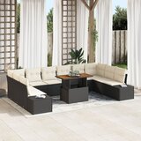 vidaXL Vrtni kauč set Set od 11 Bež Aluminij Vrtni kauč set Pravokutni Cijene