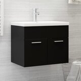vidaXL ormarić za umivaonik crni 60 x 38,5 x 46 cm od iverice Cijene