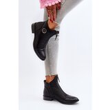 Boto Women's Ankle Boots with Flat Heel and Zip Beige Loratie | ePonuda.com