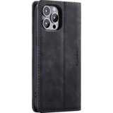 CASEME futrola preklopna za iPhone 14 Pro, koža, crna - Flip Leat. Phone Case iPhone 14 Pro, Crna Cijene
