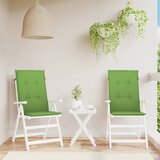  Jastuci za stolice 2 kom prošarano zeleni 120x50x4 cm tkanina | shoptok.hr