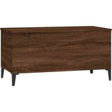 vidaXL Stolić za kavu boja hrasta 90 x 44,5 x 45 cm konstruirano drvo | shoptok.hr