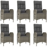  9-dijelni vrtni blagovaonski set sivi od poliratana | shoptok.hr