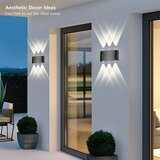  Brilagi - spoljašnje LED zidno svetlo FLAREBOX LED/6W/230V crna IP65 | Eponuda.com