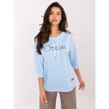 RELEVANCE Blouse-RV-BZ-A785.58-light blue | Shoptok.si