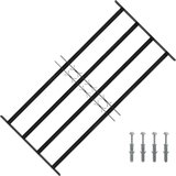  Rešetka za prozor Crna 115 x 60 cm Čelik s prahom premazan | shoptok.hr