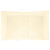  Papirnate vrećice 250 kom s ručkama žute 26x17x25 cm | shoptok.hr