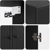  Ormar za montažu na zid Crna 66 x 34,5 x 90 cm | shoptok.hr