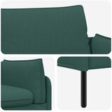 SOFA za dvije osobe Tamnozelena 188 x 81 x 89 cm Tkanina Slike
