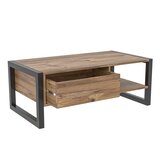  Konferencijski stočić HALDIZEN 55x105 cm crna/smeđa | Eponuda.com