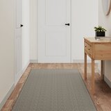 vidaXL Tepih-staza s izgledom sisala srebrna 80 x 150 cm Cijene