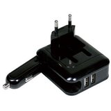 Mediacom Punjač Dual + auto punjač – M-USBCHCC2 Cijene