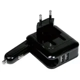 Punjač Dual + auto punjač – M-USBCHCC2