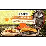 Beper P101CUD600 Party Line Happy Hour grill za quesadille i panzerotte, 900 W Slike