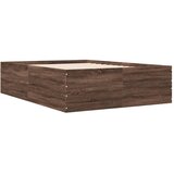  Okvir za krevet smeđi hrast 135x190 cm konstruirano drvo | shoptok.hr