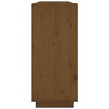  Komoda medeno rjava 120x35x80 cm trdna borovina, (20654641) | Shoptok.si