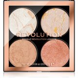 Revolution Cheek Kit paletka visoko pigmentiranih osvetljevalcev in bronzerjev 8,8 g odtenek Take A Breather Cene