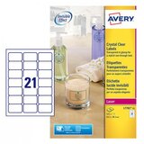 Avery Zweckform Prozorne etikete 63,5 x 38,1 mm Cene