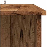 Barski stol sa policom za odlaganje Staro drvo 102x50x103,5 cm | shoptok.hr
