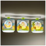 Dalber 60653 - Dečije plafonsko svetlo PIRATE ISLAND 3xE27/15W/230V | Eponuda.com