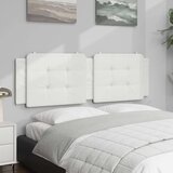 vidaXL Vzglavna stranica bela 152 cm umetno usnje, (21166006) | Shoptok.si