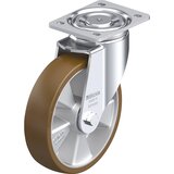 Blickle Vrtljivo kolo iz jeklene pločevine LH-ALB, kolo s Ø 200 mm, nosilnost 800 kg, mere ploščice 140 x 110 mm | Shoptok.si