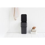 Brabantia Zabojnik za ločevanje odpadkov 12 L - siva | Shoptok.si