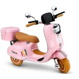  Licencirani motor na akumulator Vespa XW-05 35W - roza Cene