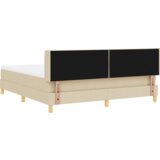  Krevet sa madracem Krem 180x200 cm Tkanina | shoptok.hr