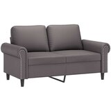 vidaXL 3-dijelni set sofa s jastucima sivi od umjetne kože | shoptok.hr