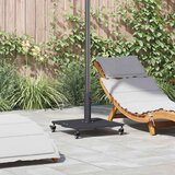 vidaXL Osnove za vanjske suncobrane Tamno siva 45 x 45 x 31.5 cm Čelik Cijene