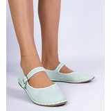 Gemre Green women's ballet flats with a strap Meremi | shoptok.hr