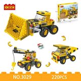  Cogo kockice-građevinska mašina: buldožer 3u1. 220 delova. ( 93428 ) | Eponuda.com