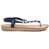 Resti Navy blue flip-flops with Keiko ornaments - Footwear | shoptok.hr