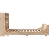 vidaXL Posteljni okvir brez vzmetnice 140x190 cm trdna borovina | Shoptok.si