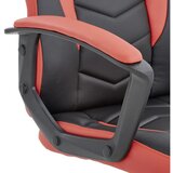 XORA GAMING STOL umetna masa, tekstil rdeča, črna | Shoptok.si