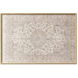  Plakat - Sand Carpet - Worn Persian Rug with Rich Ornamental Motifs 90x60 Zlatni okvir | shoptok.hr