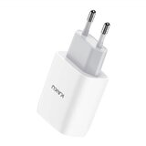 Kakusiga hišni polnilec Q/HHDZ 2,4A 2x USB vtič s polnilnim kablom Type C | Shoptok.si