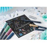  PERMANENTNI MARKER 1-2MM METALIK FABER CASTELL 160789 METALIK UMAZANO ROZA Slike