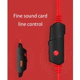 HS-10 Surround 7.1 Gaming Headset - Red slušalice