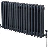 Monster Tradicionalni radiator s 3 stebri - 600 x 832 mm - antracitno siva, (21569876) | Shoptok.si