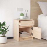  Nočna omarica 40x31x50 cm trdna borovina, (20624077) | Shoptok.si