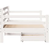 vidaXL Dnevni krevet s ladicama bez madraca 90x200 cm masivno drvo | shoptok.hr