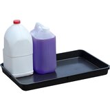 eurokraft basic Univerzalna PE-kadica za majhne posode, prostornina 9 l, 574 x 390 x 53 mm, možnost nalaganja | Shoptok.si