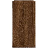  Zidne kockaste police 4 kom smeđi hrast 30x15x30 cm | shoptok.hr